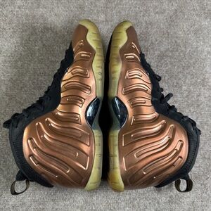 Nike Air Foamposite Kids 5Y Shoes Youth Penny One Copper 2017 Basketball Sneaker